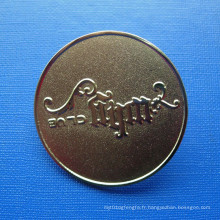 Pin à revers de médaillon, badge en métal personnalisé (GZHY-LP-020)